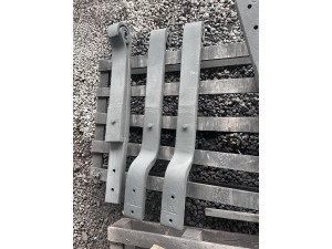 88771900 Рессора 1-лист. ROR (гусак)  под 24 болт о.н. 21224664 БУ (аналог 88770100)