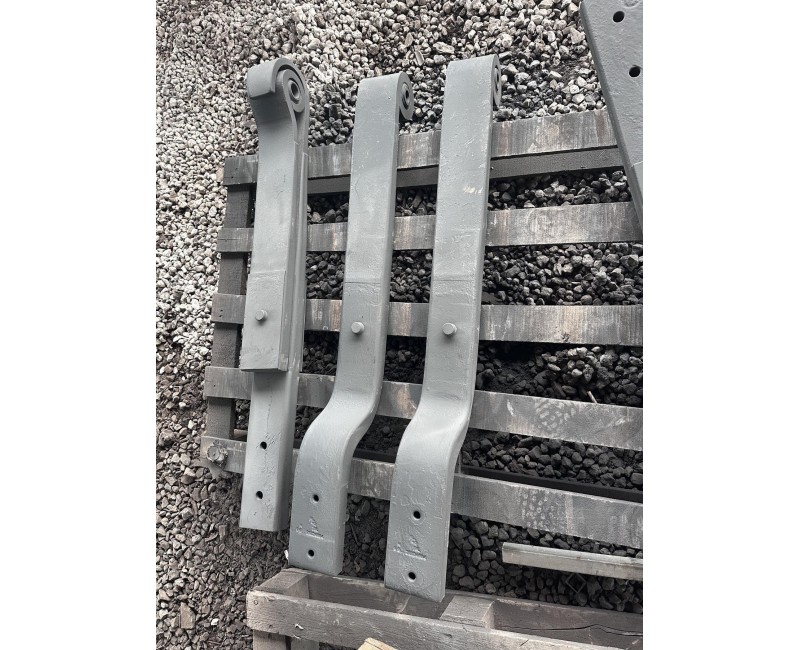 88771900 Рессора 1-лист. ROR (гусак)  под 24 болт о.н. 21224664 БУ (аналог 88770100)