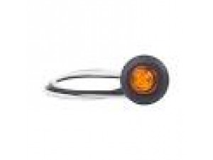 Габаритный фонарь (диод) желтый Ø 19  (пр-во FERZE)