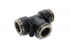 Фітинг трійник  мет.+пласт. 6х6х6 (вир-во Rider)