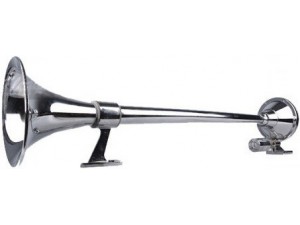 Сигнал дудка 1шт метал 640мм 24V, круглий