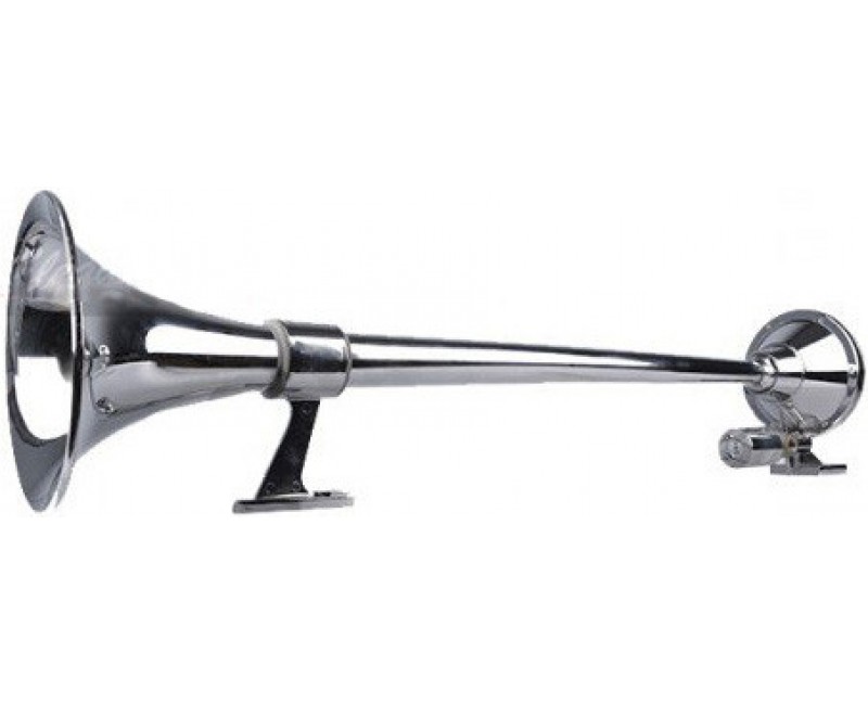 Сигнал дудка 1шт метал 640мм 24V, круглий