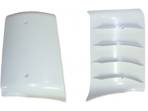 Дефлектор кабіни зовнішній правий. DAF XF (2 версія) (пр-во Daniparts)