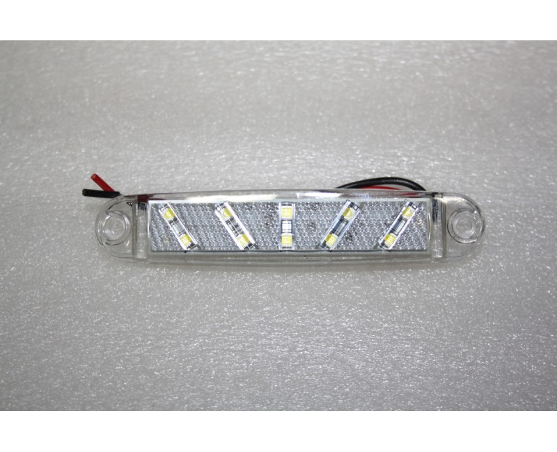 Фонарь прицепной узкий диодный белый