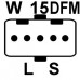 Генератор (24V, 100A) DAF 95 XF, CF 75, CF 85, XF 95 Euro 3 (вир-во CARGO)