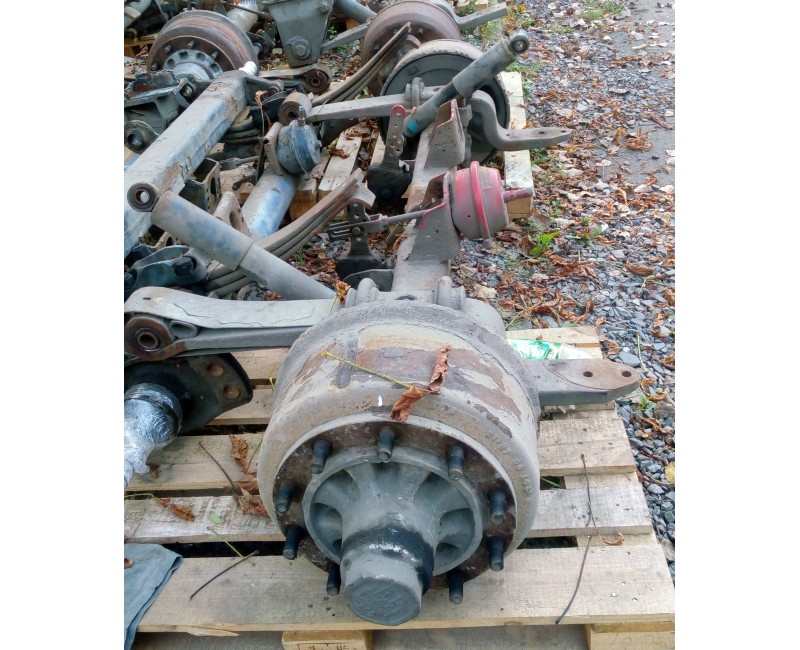 Вісь BPW 150 квадрат SN4220 (2340 довжина, 2040 колія, 1100 ресора, 365 кронштейни камер)