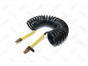 Шланг кручений М22x1,5 (чорний жовтий наконечник) 7 м. (вир-во RIDER)