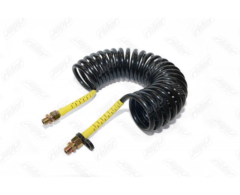 Шланг кручений М22x1,5 (чорний жовтий наконечник) 7 м. (вир-во RIDER)