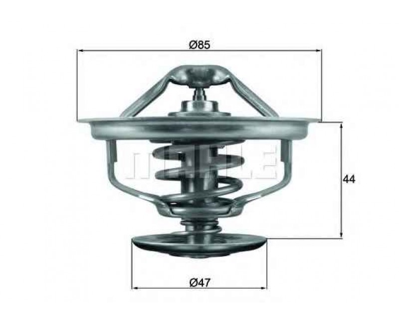 Термостат охолодж. рідини (82 ° C) RVI C, KERAX, MAGNUM, MAJOR, MAXTER, PREMIUM