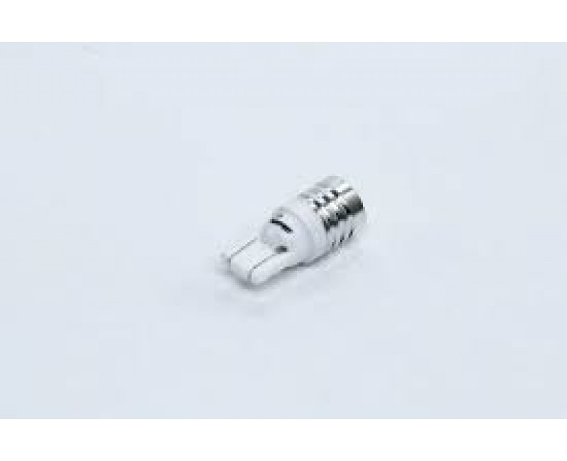 Лампа LED габарит і панель приладів T10-1LED 24V High Power Led WHITE