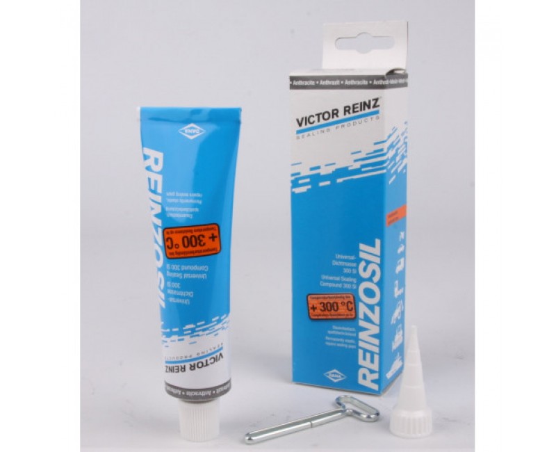 Герметик REINZOSIL TUBE 70ML -50/+300 ЧОРНИЙ (вир-во Victor-Reinz)