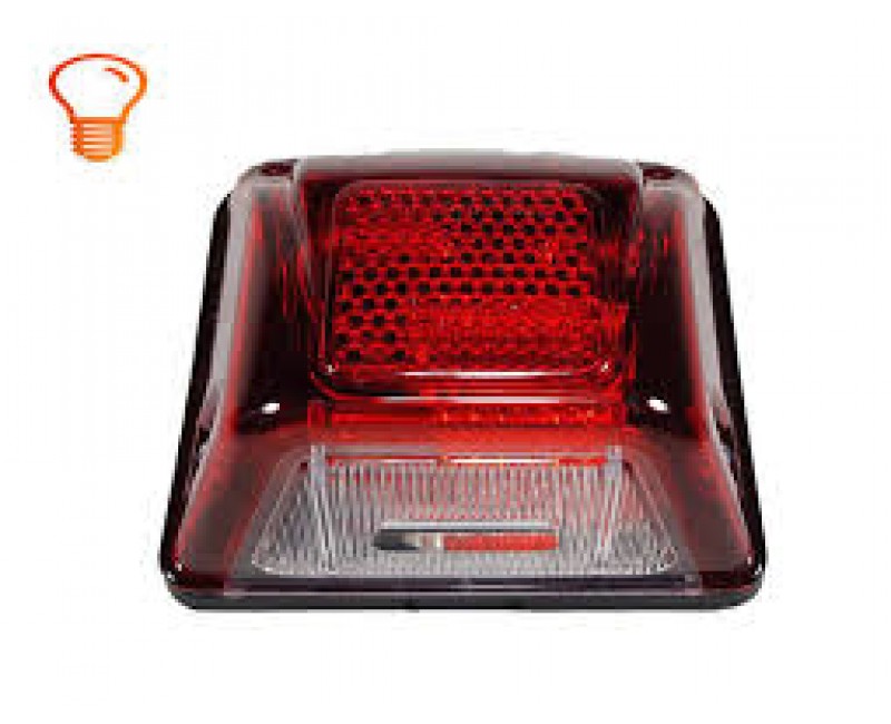 Підсвічування номера причепа червоне (лампочка) 137*123