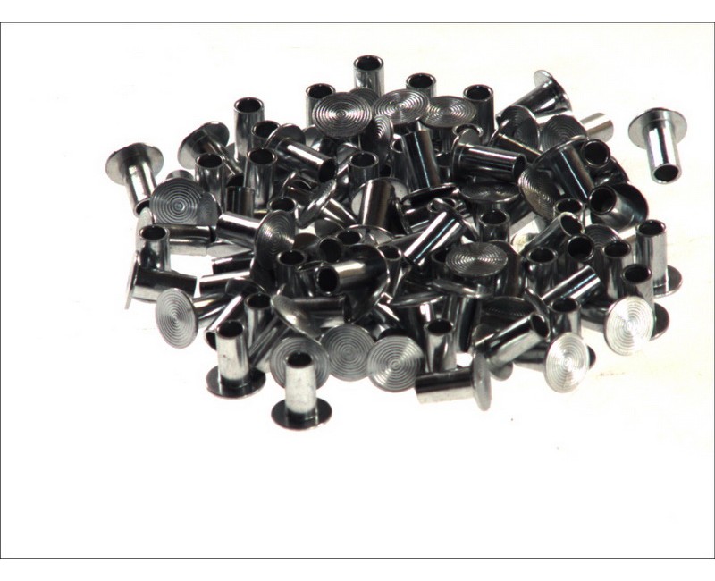 Заклепка 8х15 накладки барабанного гальма (трубчаста) (100 шт.) (TEMPEST)