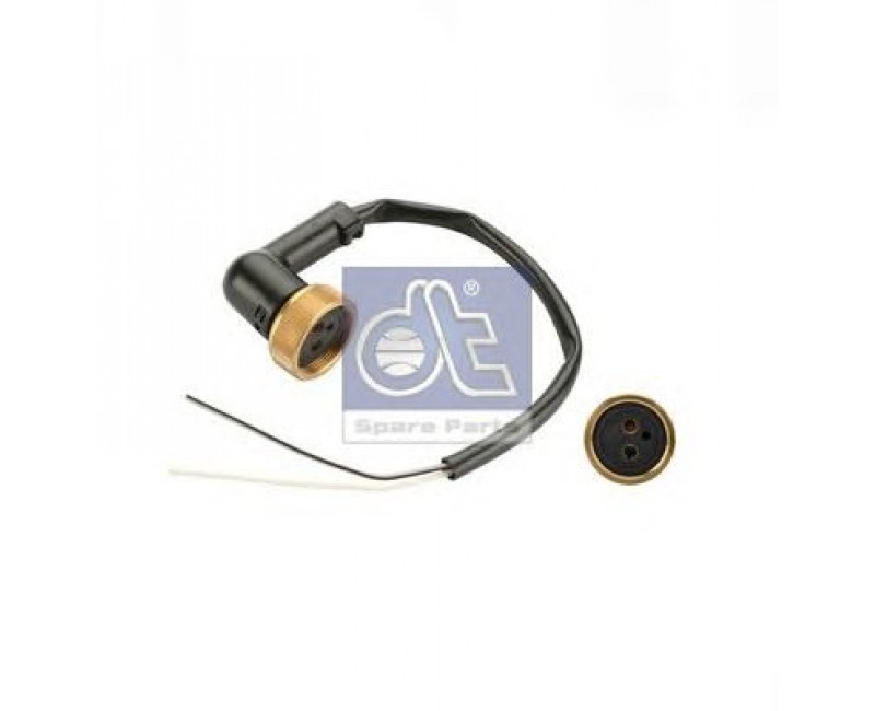 Фішка єлектрина M24*1мм 2 PIN L-330мм (вир-во DT