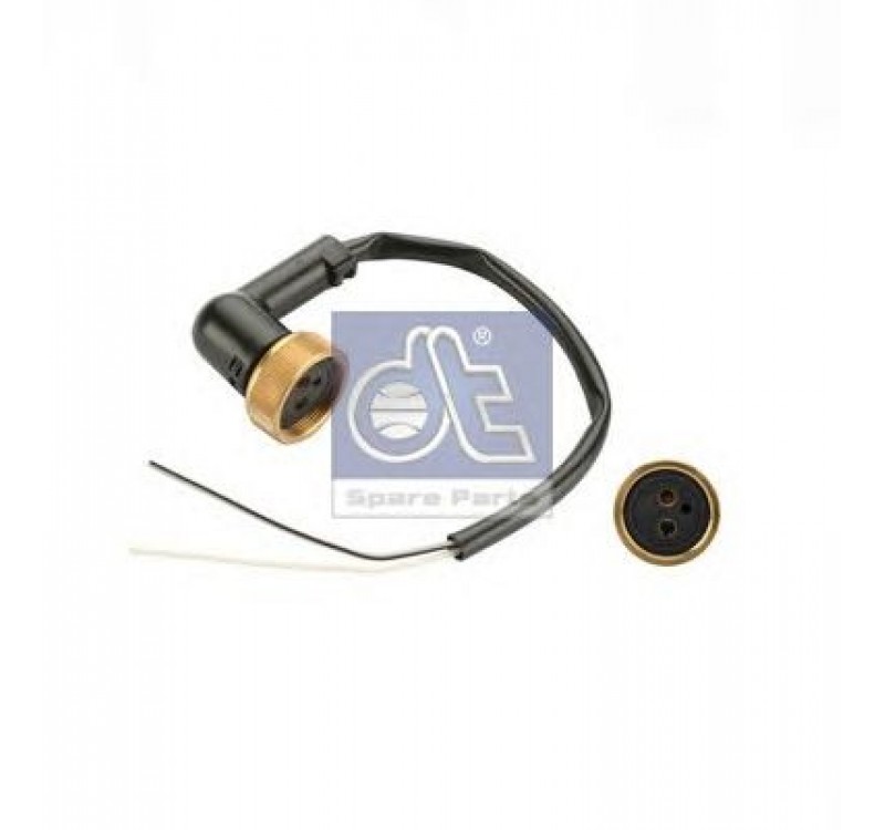Фишка электрическая M24*1мм 2 PIN L-330мм (пр-во DT)