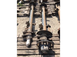 Вісь Kassbohrer (довжина 2230, ресора колія 1300, аморт 1000, кронштейни камер 720)