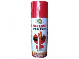 Краска в балончике красная термостойкая 400мл