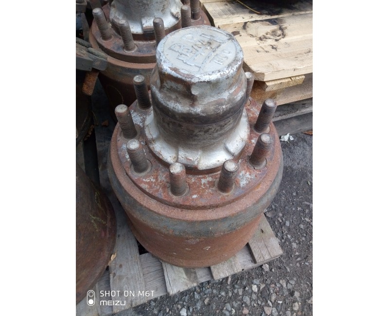 Ступиця BPW ECO 17,5-19,5 барабан (10 шпильок під гайку) підшипник 50/80