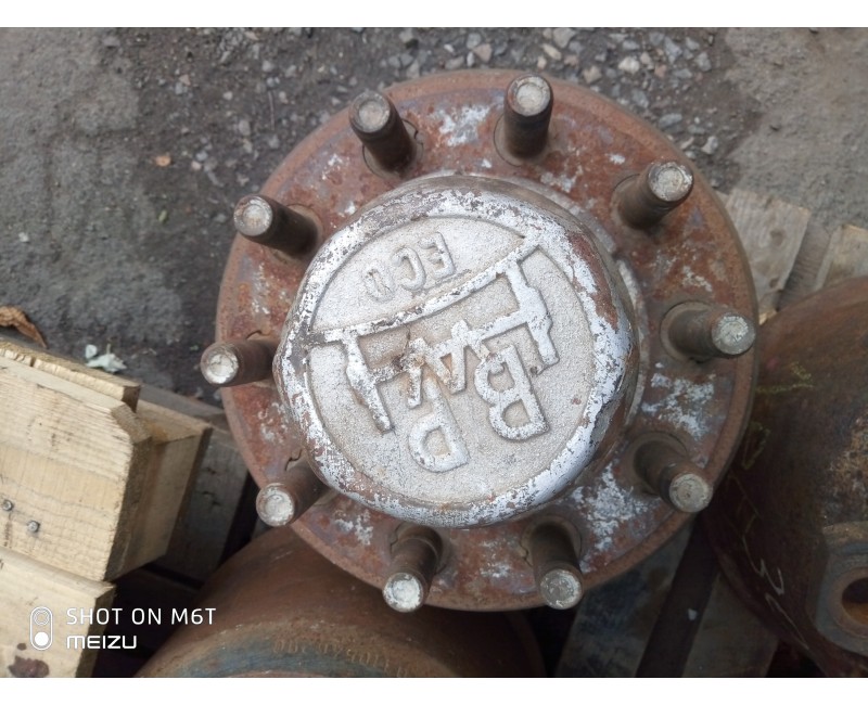 Ступиця BPW ECO 17,5-19,5 барабан (10 шпильок під гайку) підшипник 50/80