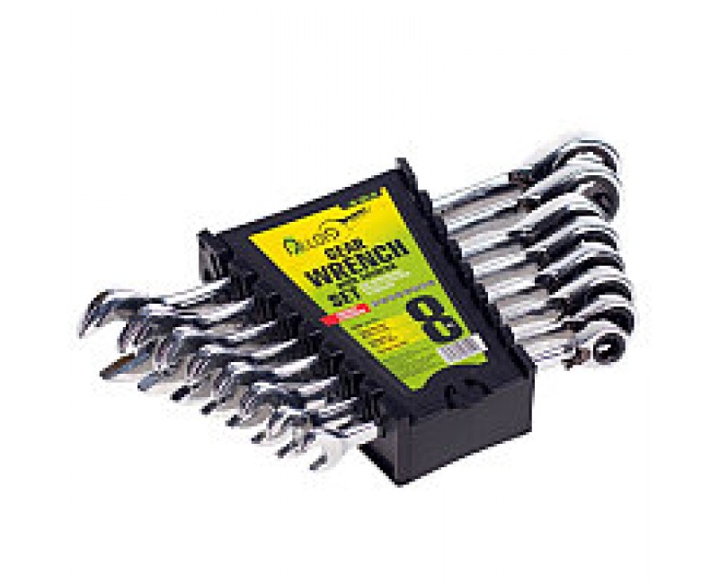 Набір ключів комбінованих, 8 предметів