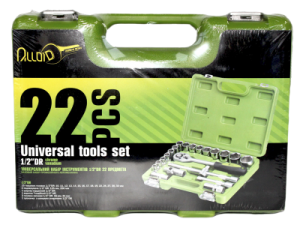 Набір головок 1/2, 22 предмета