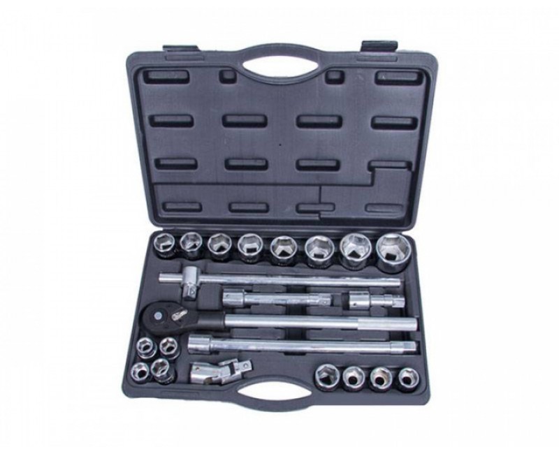 Набір головок 3/4, 23 предмети 19-50 мм.