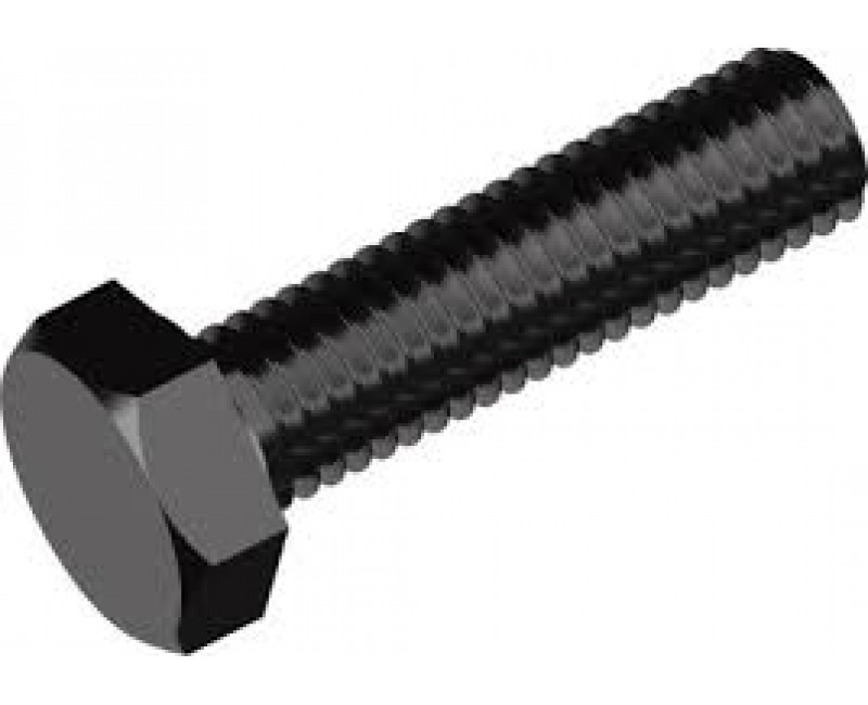Болт метрический с шестигранной головкой М20х100 креп 10,9