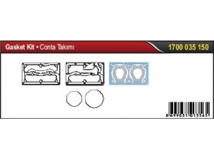 Р/к прокладок компресора WABCO, RVI Premium 440 (вир-во VADEN)