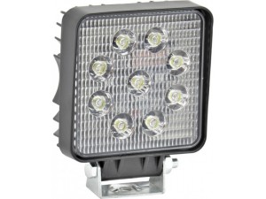 Фара LED додаткова 12/24V 9х3W 106х106х47 (вир-во TEMPEST)