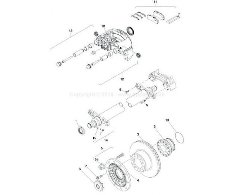 Підшипник маточини SAF SKRS 9019W, 9019K, 9022W, 9022K 3434365000