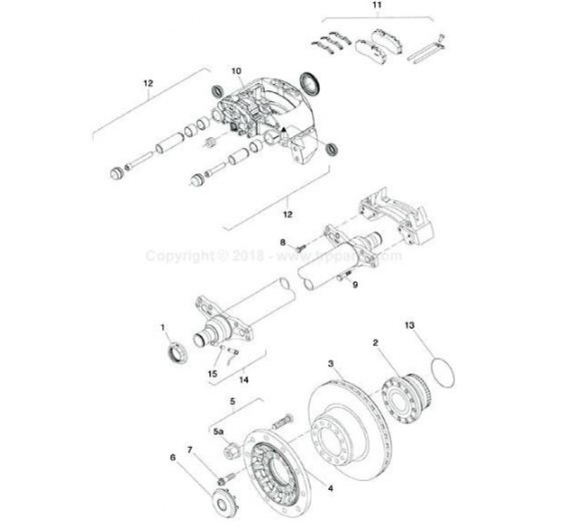 Подшипник ступицы SAF SKRS 9019W, 9019K, 9022W, 9022K 3434365000