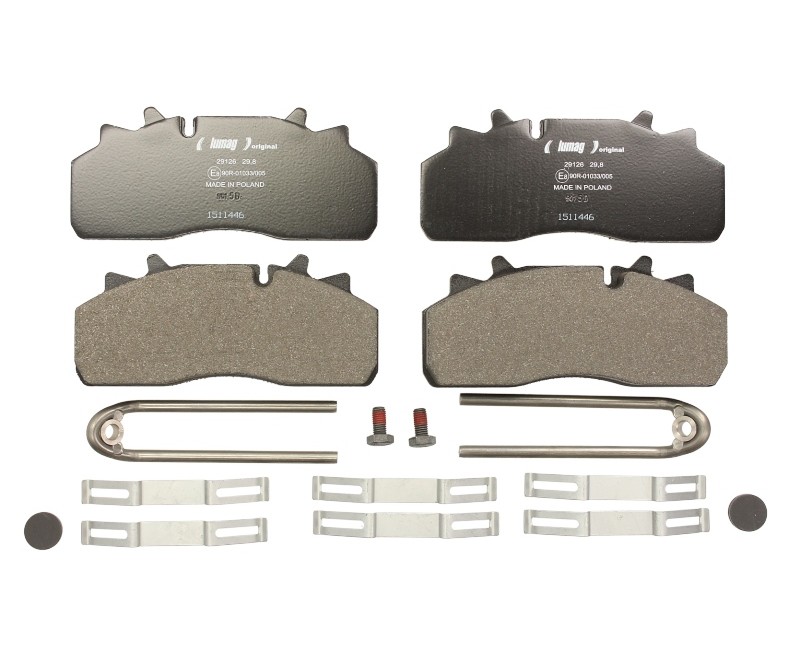 Колодка торм. диск.  SAF 19,5 SKRB INTEGRAL (пр-во Contech)