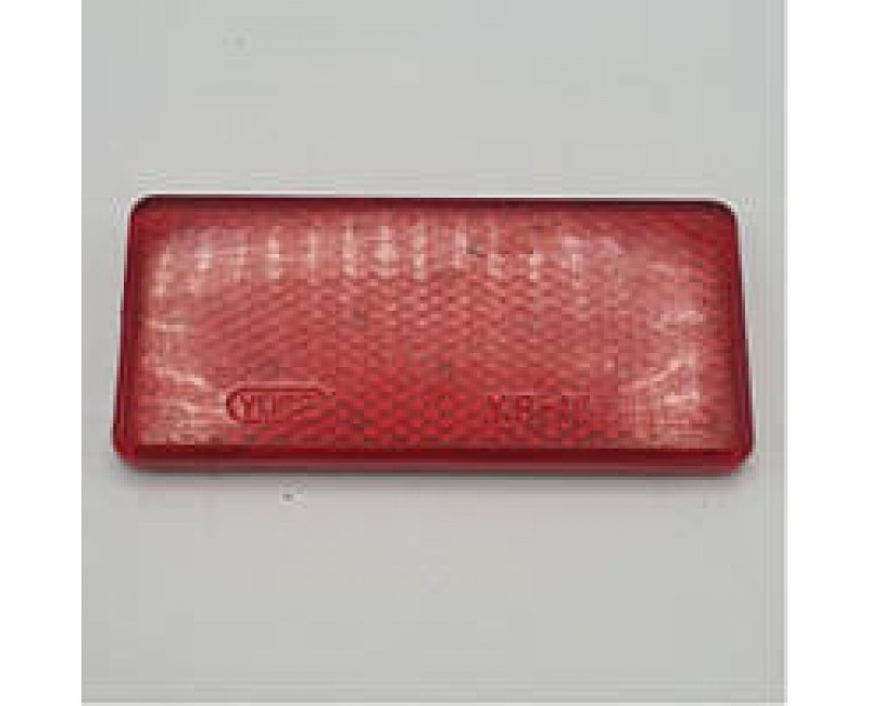 Катафот прямоугольный красный, 44*94 мм (HORPOL)