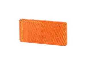 Катафот прямокутний жовтий, 44*94 мм (HORPOL)