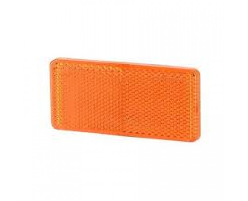 Катафот прямокутний жовтий, 44*94 мм (HORPOL)