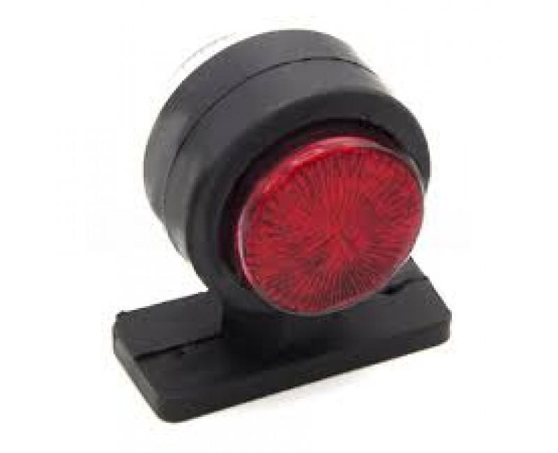 Фонарь габаритный рог LED прямой 6 см (TERMO)