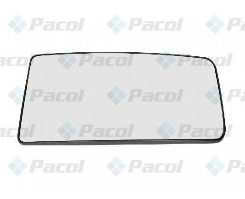 Скло дзеркала заднього виду (вставка) 380х200 MAN TGS, TGX (вир-во PACOL)