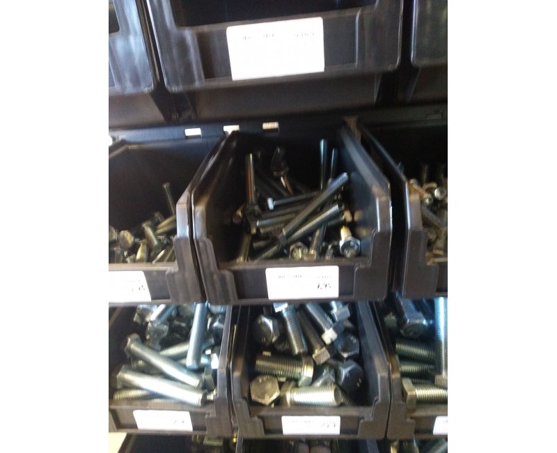 Болт метрический с шестигранной головкой М14х90 креп. 10,9