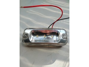 Ліхтар причіпний діодний хром, дах DAF (3 діоди)