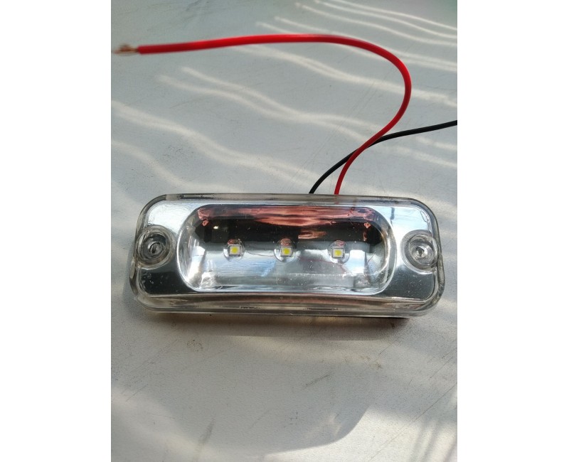 Ліхтар причіпний діодний хром, дах DAF (3 діоди)
