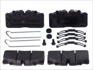 Колодка гальм. диск. (компл. на вісь) DAF LF45, IVECO, MAN L/M/ME2000, RVI MIDLUM (вир-во Contech)