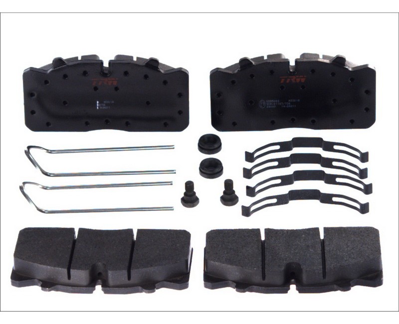 Колодка торм. диск. (компл. на ось) DAF LF45, IVECO, MAN L/M/ME2000, RVI MIDLUM (пр-во Contech)