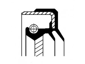 Сальник диференціалу 85x140x13/17 DAF (вир-во Corteco)