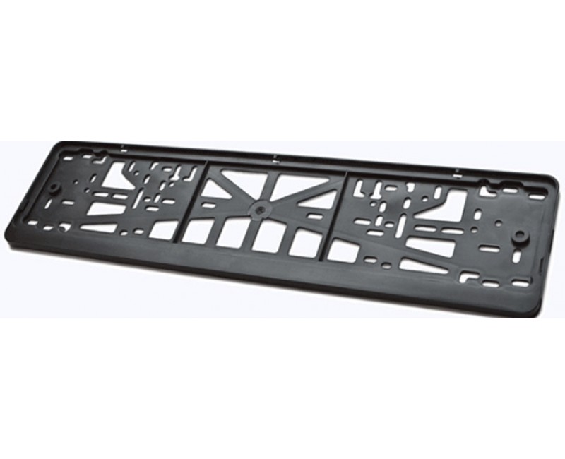 Рамка номера чорна