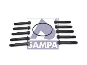 Болт М12*1,5*75 (компл. з 10 шт. на колесо) SAF Integral (вир-во Sampa)