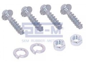 Монтажный комплект подушки 4022 (4 самореза+2гайки+2гровера) (пр-во SEM)