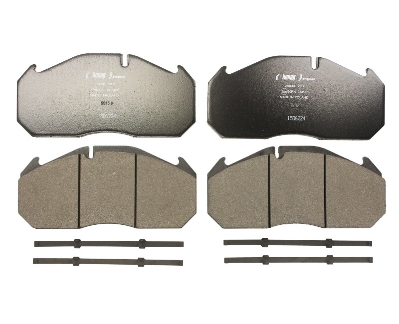 Колодка гальм. диск. MAN 2000, TGA, MB, KASSBOHRER, (вир-во Contech)