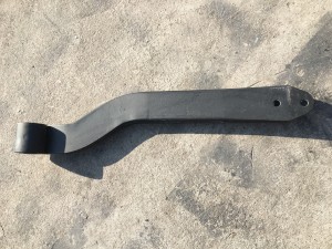 88134600 Ресора 1-лист BPW ліва 3D, 0508212990, F179Z217ZL75