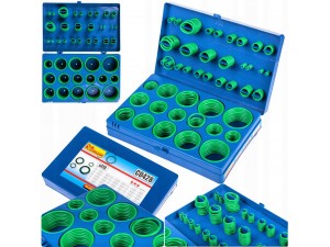 Набір ущільнювальних кілець Ø3.15-Ø50.00мм 419мм (у кейсі)