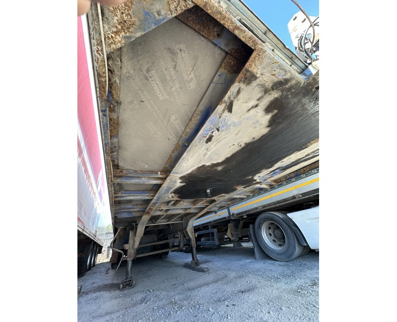 Напівпричіп SCHMITZ SKO 24 (2000 р.) Н/ПР-Фургон-Е, Гідроборт, BPW напівресора